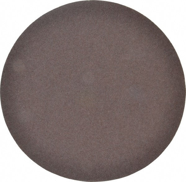Made in USA - 9" Diam, 50 Grit Aluminum Oxide Adhesive PSA Disc - Coarse Grade, X Weighted Cloth Backing, For Low Speed Dual-Action Sanders, Random Orbital Sanders - Exact Tooling
