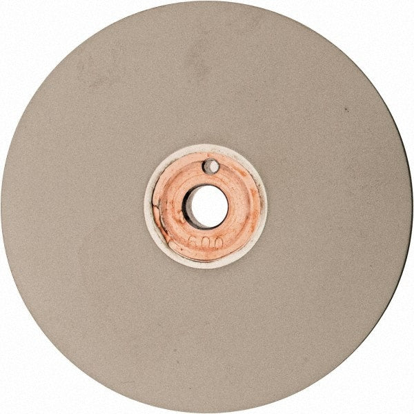 Accu-Finish - 5" Diam, 1/2" Hole Size, 1/2" Overall Thickness, 600 Grit, Tool & Cutter Grinding Wheel - Super Fine Grade, Diamond - Exact Tooling
