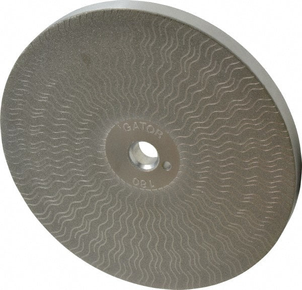 Accu-Finish - 6" Diam, 1/2" Hole Size, 1/2" Overall Thickness, 180 Grit, Tool & Cutter Grinding Wheel - Very Fine Grade, Diamond - Exact Tooling
