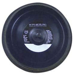 AutoQuip - 6" Diam Adhesive/PSA Disc Backing Pad - Firm Density, 10,000 RPM - Exact Tooling