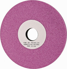 Grier Abrasives - 7" Diam x 1-1/4" Hole x 1/2" Thick, I Hardness, 46 Grit Surface Grinding Wheel - Exact Tooling