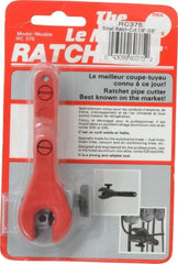 Anglo American - 1/8" to 3/8" Pipe Capacity, Tube Cutter - 4" OAL - Exact Tooling