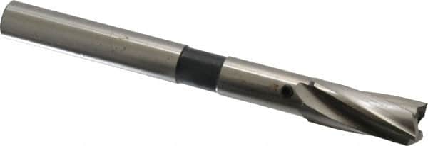 Cleveland - 7/16" Diam, 3/8" Shank, Diam, 3 Flutes, Straight Shank, Interchangeable Pilot Counterbore - Exact Tooling