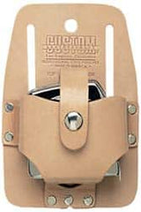 CLC - Tape Measure Holster - Leather, Tan - Exact Tooling