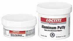 Loctite - 1 Lb Kit Gray Epoxy Resin Putty - -20 to 203°F Operating Temp, 6 hr Full Cure Time, Series 135 - Exact Tooling