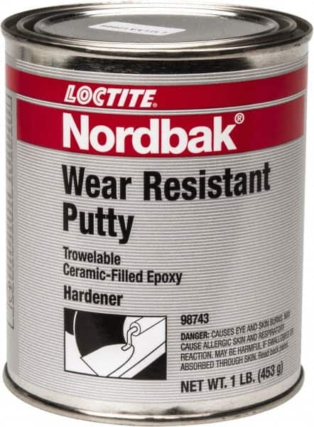 Loctite - 3 Lb Kit Gray Epoxy Resin Putty - -20 to 225°F Operating Temp, 6 hr Full Cure Time, Series 209 - Exact Tooling