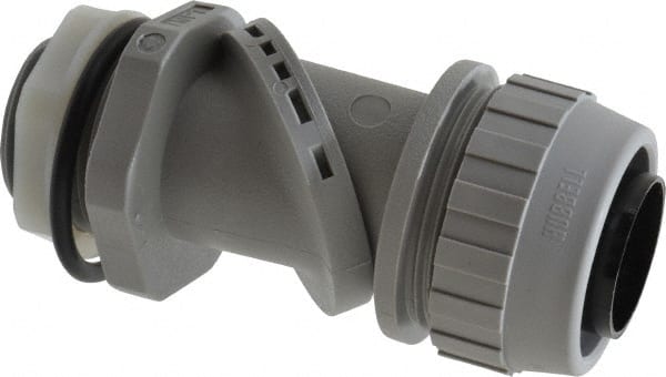 Hubbell Wiring Device-Kellems - 1" Trade, Nylon Push In Flexible Liquidtight Conduit Connector - Noninsulated - Exact Tooling