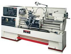 Jet - 14 Inch Swing, 40 Inch Distance Between Centers, Geared Head Speed Control, 3 Phase Engine Lathe - Exact Tooling