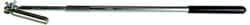 General - 27" Long Magnetic Retrieving Tool - 5 Lb Max Pull, 13" Collapsed Length, 3/8" Head Diam, Chrome Plated Steel - Exact Tooling