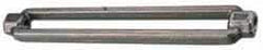 Made in USA - 21,400 Lb Load Limit, 1-1/2" Thread Diam, 6" Take Up, Steel Turnbuckle Body Turnbuckle - 10-1/4" Body Length, 2-1/8" Neck Length, 20" Closed Length - Exact Tooling