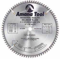 Amana Tool - 8" Diam, 5/8" Arbor Hole Diam, 64 Tooth Wet & Dry Cut Saw Blade - Carbide-Tipped, Crosscut & Cutoff Action, Standard Round Arbor - Exact Tooling