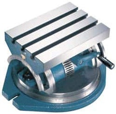 Interstate - 10" OAL x 5" Overall Width x 7" Overall Height, Angle Table - 0.393" Slot Width, Swivels - Exact Tooling