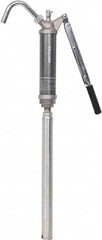 PRO-LUBE - Oil Lubrication 0.10 Strokes/oz Flow Aluminum & Steel Lever Hand Pump - Exact Tooling