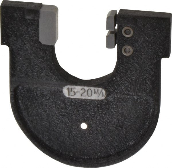 YPG - 0.57 to 0.76 Inch, Cast Iron MC0X Frame Snap Gage - Hardened Tool Steel Anvil - Exact Tooling