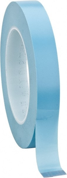 3M - 3/4" Wide x 60 Yd Long Blue Polypropylene Film Masking Tape - Series 215, 4.8 mil Thick, 15 In/Lb Tensile Strength - Exact Tooling
