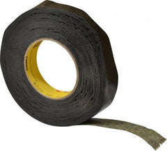 3M - 1" Wide x 60 Yd Long Black Crepe Paper Masking Tape - Series 226, 10.6 mil Thick, 34 In/Lb Tensile Strength - Exact Tooling