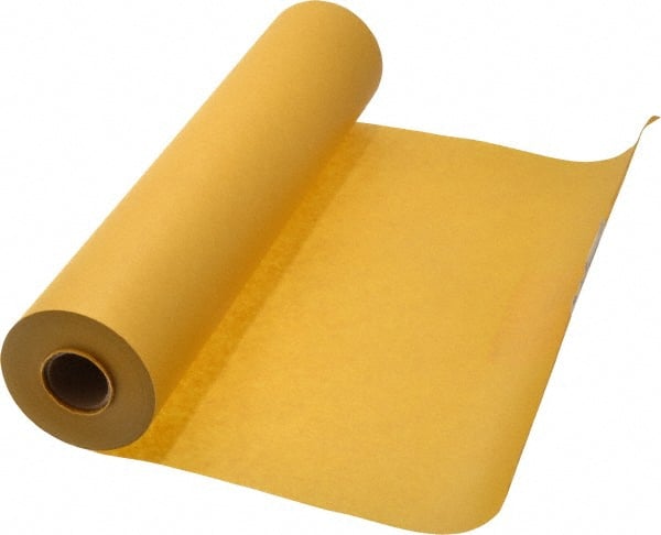 3M - 12" Wide x 180' Long Gold Specialty Coated Paper Masking Paper - 2 mil Thick, 17 In/Lb Tensile Strength - Exact Tooling
