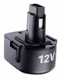 Black & Decker - 12 Volt NiCad Power Tool Battery - 1 hr Charge Time - Exact Tooling