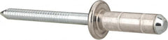 RivetKing - Size 86-88 Dome Head Aluminum Multi Grip Blind Rivet - Steel Mandrel, 1/4" to 3/4" Grip, 0.511" Head Diam, 0.257" to 0.261" Hole Diam, 0.708" Length Under Head, 1/4" Body Diam - Exact Tooling