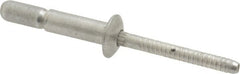 RivetKing - Size 67 Dome Head Aluminum Structural with Locking Stem Blind Rivet - Aluminum Mandrel, 0.214" to 0.437" Grip, 0.385" Head Diam, 0.191" to 0.201" Hole Diam, 0.572" Length Under Head, 3/16" Body Diam - Exact Tooling