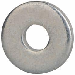 RivetKing - Size 4, 1/8" Rivet Diam, Zinc-Plated Steel Round Blind Rivet Backup Washer - 1/16" Thick, 1/8" ID, 3/8" OD - Exact Tooling