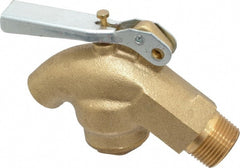 Value Collection - 3/4" NPT Brass Rigid Drum Faucet - Internal Arrester, Self Closing - Exact Tooling