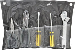 Value Collection - 5 Piece Mechanic's Tool Set - Comes in Tool Roll - Exact Tooling