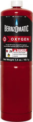 Bernzomatic - 1.4 Ounce Oxygen Cylinder - Exact Tooling