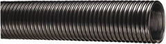 Kuriyama of America - 8" ID x 9.02" OD, 30 Max psi, 28 In. Hg, Dry Material Handling & Transfer Hose - Polyurethane Liner, PVC Cover, -40 to 150°F, 15" Bend Radius, 20' Coil Length, Black - Exact Tooling