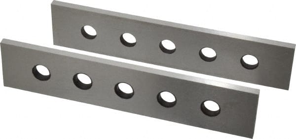 Value Collection - 6" Long x 1-1/4" High x 3/16" Thick, Tool Steel Two Face Parallel - 0.0003" Parallelism, Sold as Individual - Exact Tooling