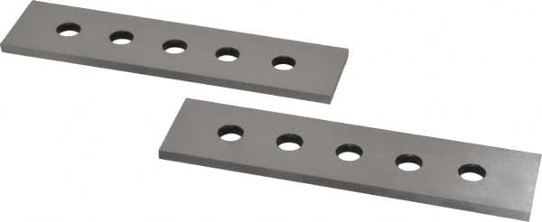 Value Collection - 6" Long x 1-1/2" High x 3/16" Thick, Tool Steel Two Face Parallel - 0.0003" Parallelism, Sold as Individual - Exact Tooling