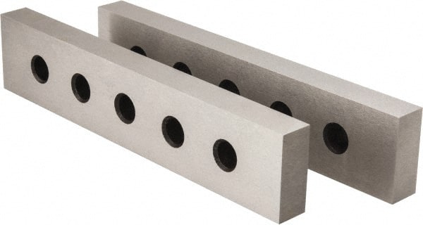 Value Collection - 6" Long x 1-1/4" High x 1/2" Thick, Tool Steel Two Face Parallel - 0.0003" Parallelism, Sold as Individual - Exact Tooling