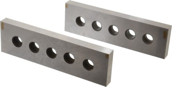 Value Collection - 6" Long x 1-3/4" High x 1/2" Thick, Tool Steel Two Face Parallel - 0.0003" Parallelism, Sold as Individual - Exact Tooling