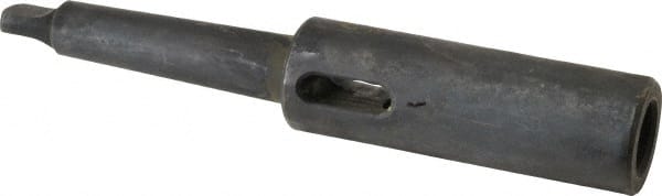 Scully Jones - MT2 Inside Morse Taper, MT2 Outside Morse Taper, Extension Sleeve - Hardened & Ground Throughout, 1-3/16" Projection, 1.19" Body Diam - Exact Tooling
