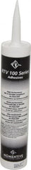 Momentive Performance Materials - 10.1 oz Tube White RTV Silicone Joint Sealant - 204.44°F Max Operating Temp, 20 min Tack Free Dry Time, 24 hr Full Cure Time, Series RTV100 - Exact Tooling