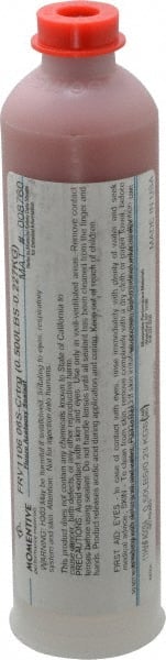 Momentive Performance Materials - 5.4 oz Cartridge Red RTV Silicone Joint Sealant - -50 to 200°C Operating Temp, 20 min Tack Free Dry Time, 24 hr Full Cure Time, Series FRV1106 - Exact Tooling