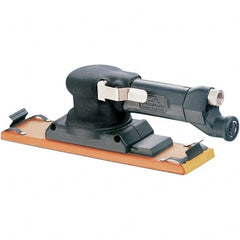 Dynabrade - 0.3 hp Inline Finishing Sander - 18 CFM Air Consumption, 6.21 bar Air Pressure, 1/4 NPT Inlet - Exact Tooling