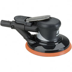 Dynabrade - 18 CFM Air Consumption, Random Air Orbital Sander - Round Pad, - Exact Tooling
