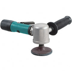 Dynabrade - 3" Max Disc, 15,000 RPM, Pneumatic Handheld Disc Sander - 33 CFM, 1/4 NPT Inlet, 0.55 hp, 90 psi - Exact Tooling