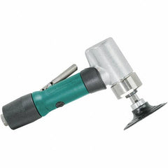 Dynabrade - 3" Max Disc, 15,000 RPM, Pneumatic Handheld Disc Sander - 32 CFM, 1/4 NPT Inlet, 0.7 hp, 90 psi - Exact Tooling