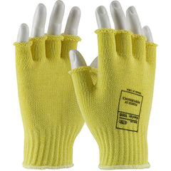 07-K259/S Gloves w/Kevlar Brand - 100% Kevlar - Half Finger - 7 Gauge M. Wgt.