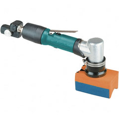 Dynabrade - 0.12 hp, 15,000 RPM Finishing Sander - 20 CFM Air Consumption, 6.21 bar Air Pressure, 1/4 NPT Inlet - Exact Tooling