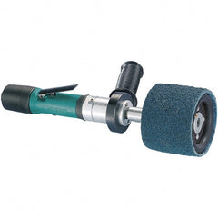 Dynabrade - 0.4 hp, 3,200 RPM Finishing Sander - 22 CFM Air Consumption, 6.21 bar Air Pressure, 1/4 NPT Inlet - Exact Tooling