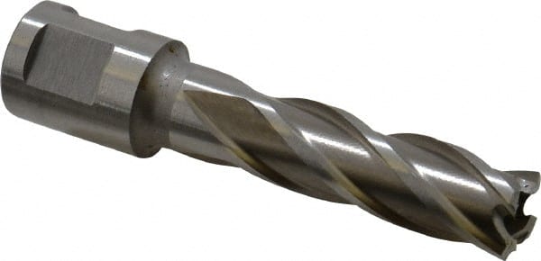 Interstate - 9/16" Diam x 2" Deep Cobalt Annular Cutter - Exact Tooling