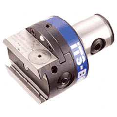 Iscar - 3.15" Body Diam, Manual Single Cutter Boring Head - 0.098" to 8.661" Bore Diam - Exact Tooling