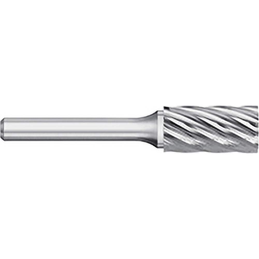 Titan USA - Burrs; Head Shape: Cylinder ; Industry Specification: SA-5NF ; Tooth Style: Aluma Cut ; Cutting Diameter (Inch): 1/2 ; Cutting Diameter (Decimal Inch): 0.5000 ; Shank Diameter (Inch): 1/4 - Exact Tooling
