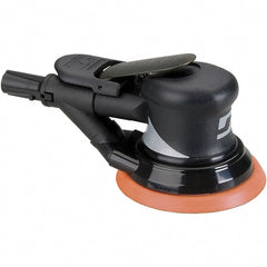 Dynabrade - 12,000 OPM, 18 CFM Air Consumption, Palm Air Orbital Sander - Round Pad, 1/4 NPT Inlet - Exact Tooling