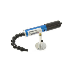 Vortec - Cold Air Coolant Systems; Type: Cold Air Gun System ; Air Capacity (BTU/Hr): 2500 ; Hose Length (Inch): 8 ; Hose Inside Diameter (Inch): 3/8 ; Number of Outlets: 1.000 ; Tank/Unit Length (Inch): 10-5/8 - Exact Tooling