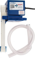 Abanaki - 8" Reach, 1 GPH Oil Removal Capacity, 110 Max Volt Rating, 60 Hz, Belt Oil Skimmer - Flat Belt, 8" Belt Length - Exact Tooling