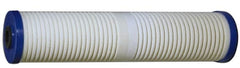 3M Aqua-Pure - 4-1/2" OD, 5µ, Cellulose Fiber Graded-Density Cartridge Filter - 20" Long, Reduces Sediments & Rust - Exact Tooling
